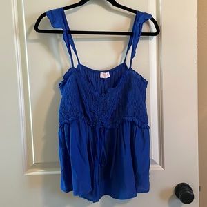 Blue tank- never worn
